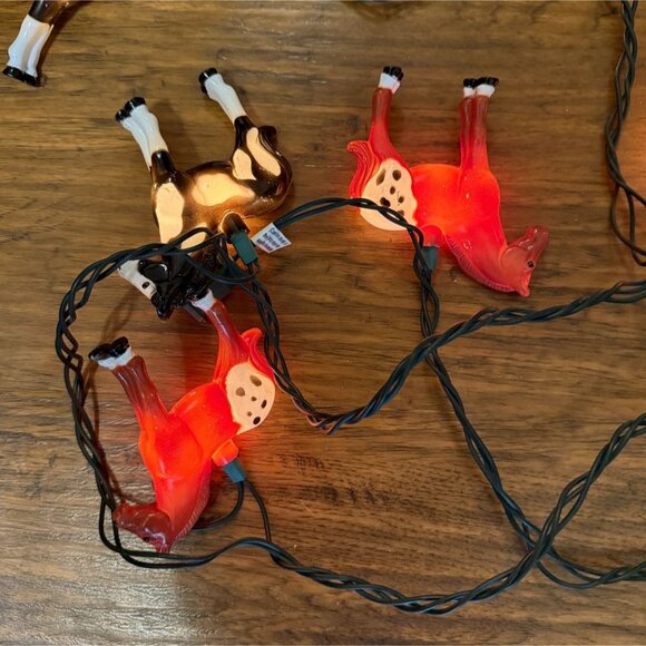 Western Horse Christmas Tree Light Covers Cowgirl Cowboy Farmhouse Ranch - Picture 5 of 13